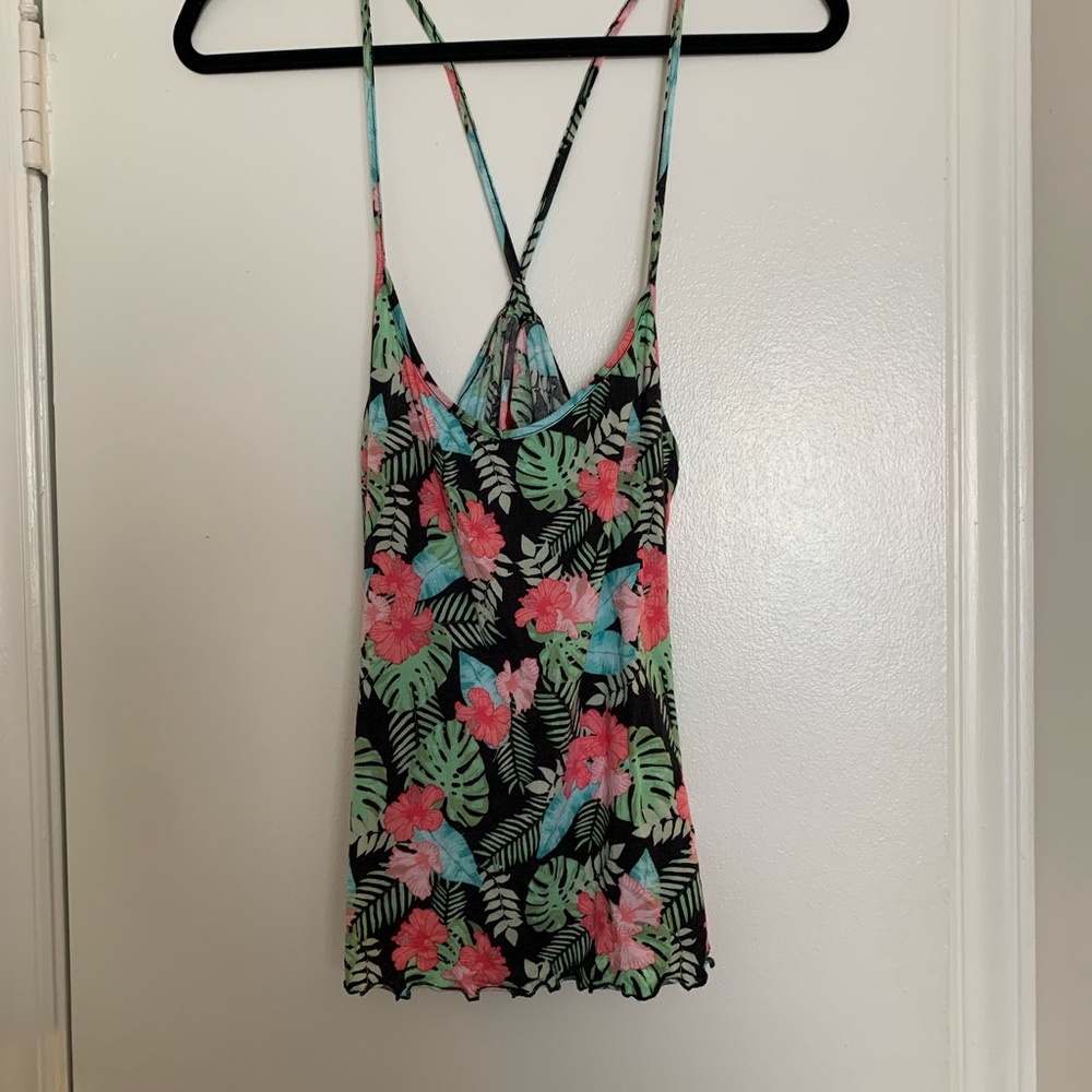 Crisscross tank top